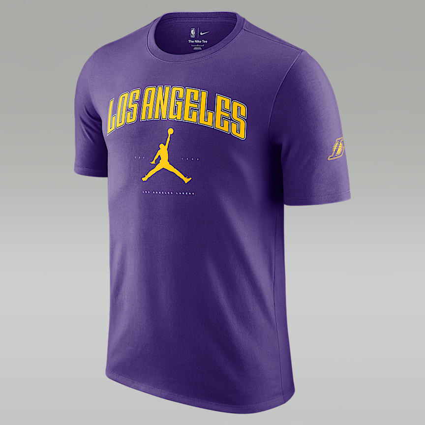 LA Lakers Essential City Edition Men's Nike NBA Long-Sleeve T
